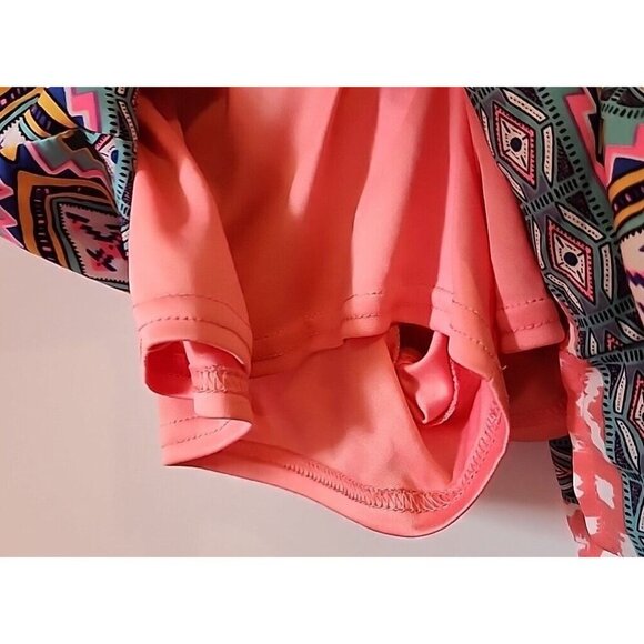 Pink Owl Romper Beautiful Spring Colors Womens Size Medium - Picture 3 of 15